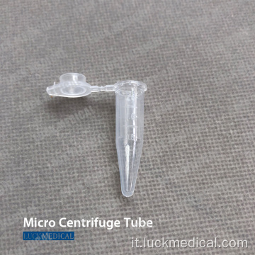 Tubo di micro centrifuga usa e getta MCT